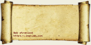 Irina Vranjković vizit kartica